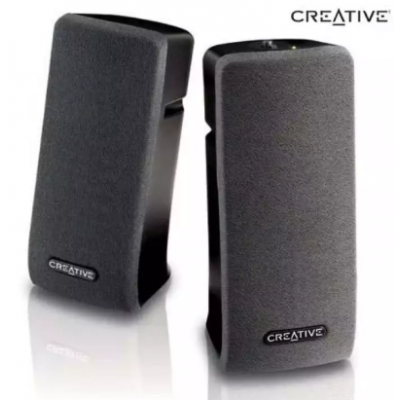 Creative SBS A35 2.0 Wired Desktop Speaker - Black